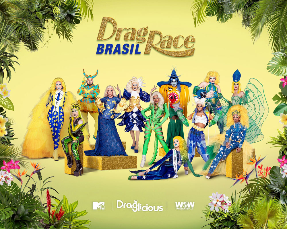 Drag Race Brasil, Elenco oficial da primeira temporada